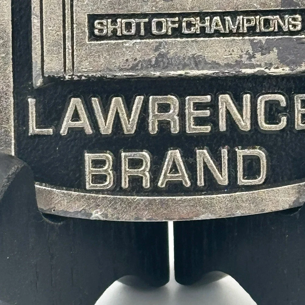 Vintage‎ Lawrence Brand Shot of Champions Shotgun Shell Belt Buckle